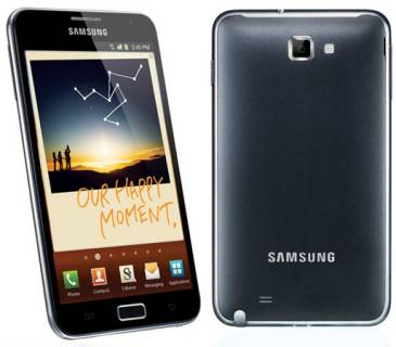 Смартфон Samsung N7000 Galaxy Note Dark blue GT-N7000ZBA