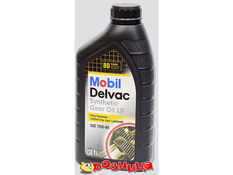 Exxon Mobil Mobil Delvac Synthetic Gear Oil 75W90 LS 1л в Рознице