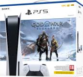 Подробнее о Sony PlayStation 5 White с Blu-ray приводом + God of War: Ragnarok Bundle PS5BD_GOWR