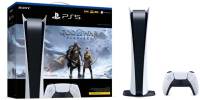 Подробнее о Sony PlayStation 5 Digital Edition 825GB White + God of War: Ragnarok Bundle PS5DE_GOWR