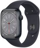 Подробнее о Apple Watch Series 8 GPS 41mm Midnight Aluminum Case w. Midnight Sport Band (MNP53)