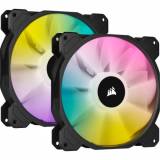 Подробнее о Corsair iCUE SP140 RGB ELITE Performance 140mm Dual Fan Kit (CO-9050111-WW) Black