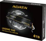 Подробнее о A-Data LEGEND 960 4TB M.2 2280 NVMe PCIe Gen4 x4 TLC ALEG-960-4TCS