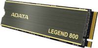 Подробнее о A-Data LEGEND 800 2TB M.2 2280 NVMe PCIe Gen4 x4 3D NAND ALEG-800-2000GCS