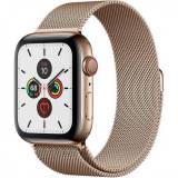 Подробнее о Apple Watch Series 5 GPS + Cellular 44mm Gold Stainless Steel Case with Gold Milanese Loop MWW62/MWWJ2