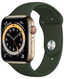 Подробнее о Apple Watch 6 4G 44mm Gold Stainless Steel Case w. Cyprus Green Sport B. M07N3/M09F3