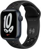 Подробнее о Apple Watch Nike Series 7 GPS 45mm Midnight Aluminum Case w. Anthracite/Black Nike Sport Band MKNC3