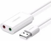 Аудиокарта Ugreen US205 White
