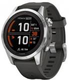 Подробнее о Garmin Fenix 7S Pro Solar Silver w. Graphite Band 010-02776-30