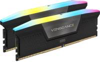 Подробнее о Corsair VENGEANCE RGB Black DDR5 96GB (2x48GB) 5200MHz CL38 Kit CMH96GX5M2B5200C38