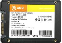 Подробнее о ATRIA XT200 G2 256GB TLC ATSATXT200/256