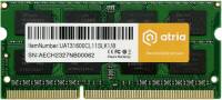 Подробнее о ATRIA DDR3 8GB 1600Mhz CL11 UAT31600CL11SLK1/8