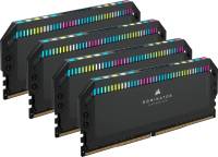 Подробнее о Corsair DOMINATOR PLATINUM RGB Black DDR5 64GB (4x16GB) 6200MHz CL32 Kit CMT64GX5M4B6200C32