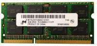 Подробнее о Micron So-Dimm DDR3 4GB 1066MHz CL7 MT16JSF51264HZ-1G1D1