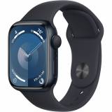 Подробнее о Apple Watch Series 9 GPS 45mm Midnight Aluminum Case w. Midnight S. Band - M/L MR9A3