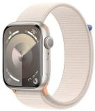 Подробнее о Apple Watch Series 9 GPS 45mm Starlight Aluminum Case with Starlight Sport Loop (MR983)
