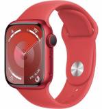Подробнее о Apple Watch Series 9 GPS 45mm PRODUCT RED Aluminum Case with PRODUCT RED Sport Band - M/L (MRXK3)