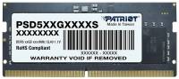 Подробнее о Patriot So-Dimm Signature Line DDR5 16GB 4800MHz CL40 PSD516G480081S