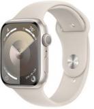 Подробнее о Apple Watch Series 9 GPS 45mm Starlight Aluminum Case with Starlight Sport Band - M/L (MR973)
