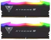 Подробнее о Patriot Viper Xtreme 5 RGB Black DDR5 32GB (2x16GB) 7600MHz CL36 Kit PVX532G76C36K