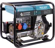 Подробнее о Konner&Sohnen Diesel Generator 6.5kW KS 8100HDE-1/3 ATSR (EURO V)