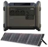 Подробнее о Segway CUBE 1000 Portable Power Station 2200W/1024Wh Plus Solar Panel 200W Kit AA.13.04.02.0004-SET200