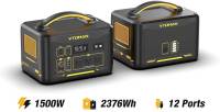 Подробнее о Vtoman Jump 1500X 1500W PB-22 (828Wh) + Battery Jump PB-26 (1548Wh) Kit 43498727538857