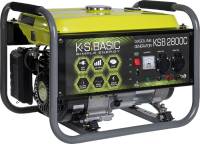 Подробнее о Konner&Sohnen Gasoline Generator 2.8kW KSB 2800C