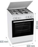 Подробнее о Gorenje GG 6A11 WH