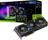 Подробнее о PNY GeForce RTX 5070 ARGB EPIC-X RGB Overclocked Triple Fan 12GB VCG507012TFXXPB1-O