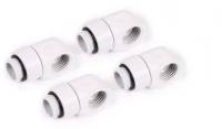 Подробнее о ALPHACOOL Eiszapfen L-connector rotatable  - 4pcs Set - White 17619