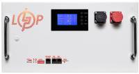 Подробнее о LogicPower LiFePO4 51,2V - 230 Ah (11776Wh) (BMS SP 200A/100A) RM RS485/CAN LCD WH LP37730