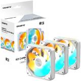 Подробнее о Gigabyte EZ CHAIN RVS FAN 120 (3-Pack) (GP-GBT EZRVSFAN1203 ICE) White