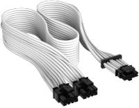 Подробнее о Corsair Premium Individually Sleeved 12+4pin PCIe Gen5 Type4 WHITE CP-8920332