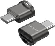 Подробнее о Vention USB 2.0 Type-C MicroSD Card Reader Gray Zinc Alloy Type CLMH0