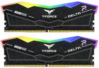 Подробнее о Team DELTA RGB Black DDR5 64GB (2x32GB) 6000MHz CL38 Kit FF3D564G6000HC38ADC01