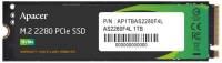 Подробнее о Apacer AS2280F4L 1TB M.2 2280 NVMe PCIe Gen5 x4 3D TLC AP1TBAS2280F4L-1