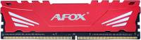 Подробнее о AFOX Gaming Red DDR4 16GB 3200MHz CL16 AFLD416PH1CA