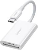Подробнее о Ugreen USB-C 3.1 to TF/SD CM265 White 35506