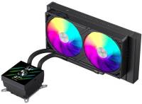 Подробнее о GAMEMAX Glacier 240 LCD Black GLACIER 240 LCD BK