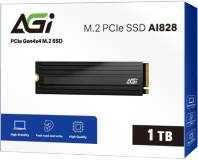 Подробнее о AGI AI828 1TB M.2 2280 NVMe PCIe Gen4 x4 3D NAND AGI1T0G44AI828-CB