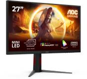 Подробнее о AOC 27' MiniLED Gaming Monitors Black U27G4XM