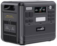 Подробнее о Choetech BS008 UPS Bidirectional PowerStation 2400W/2048Wh Wifi+Bt BS008-BQB