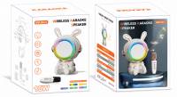 Акустика Diy Toys Караоке система з мікрофоном та колонкою Space Rabbit CJ-4877641