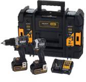 Подробнее о DeWALT McLaren F1, 18V XR Li-lon, 2 шт. кейс, 2 АКБ, ЗП DCK200MP2T