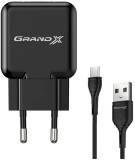 Подробнее о Grand-X USB 5V 2.1A + cable USB to USB-C black CH-03T