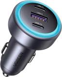 Подробнее о Ugreen 2xUSB-C PD30W + 1xUSB QC3.0 EC307 gray 45843