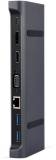 Подробнее о CABLEXPERT USB-C 9-in-1 (USB-hub + HDMI/VGA/PD/CR/LAN/3.5mm) A-CM-COMBO9-02