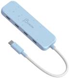Подробнее о J5Create USB-C to 4xUSB-C 3.2 10Gbps cyan JCH345EC-N