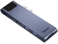 Подробнее о Baseus USB-C Thunderbolt 7-in-1 2xUSB 3.0 + 1xUSB-C PD + CAHUB-L0G